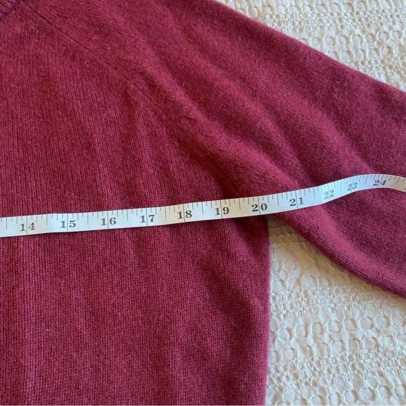 NWT Aritzia Wilfred London Wool Cashmere Cardigan Cordovan Red Small Sweater - Picture 9 of 15